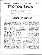 Matters Of Moment, July 1954 - Left