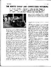The Rootes Group and Competition Motoring - Left