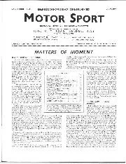 Matters Of Moment, July 1957 - Left