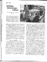 VETERAN - EDWARDIAN - VINTAGE, July 1958 - Left