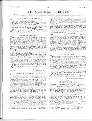 LETTERS FROM READERS, July 1958 - Left