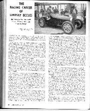 The racing career of Lindsay Eccles - Left