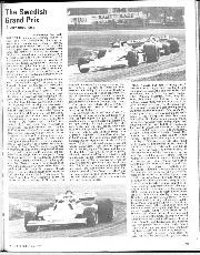 1977 Swedish Grand Prix race report - Left