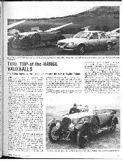 Two top-of-the-range Vauxhalls - Left