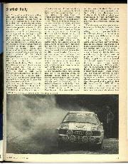 Rally review: Scottish rally, July 1983 - Left