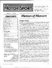 Matters of moment, July 1986 - Left