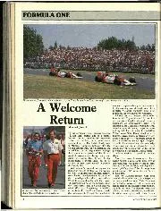 1988 Canadian Grand Prix race report - Left