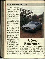 Road impressions:  Mercedes SL - Left