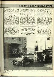 Veteran to classic:  The Plowman Vauxhall 30/98 - Right