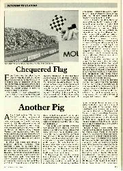 Chequered Flag - Left