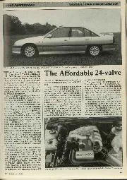 Road Impressions --  Vauxhall Carlton GSi 3000 24v - Left