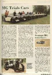 MG Trials Cars - Left