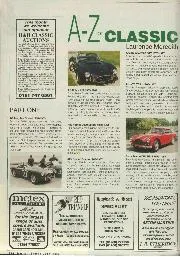 A-Z of Classic Sporting Cars 1950-1975 - Left