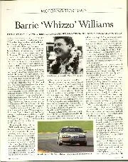Barrie 'Whizzo' Williams - Left