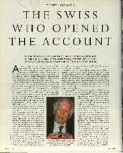The Swiss who opened the account - Left