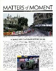 Monaco welcomes back historic racers - Left