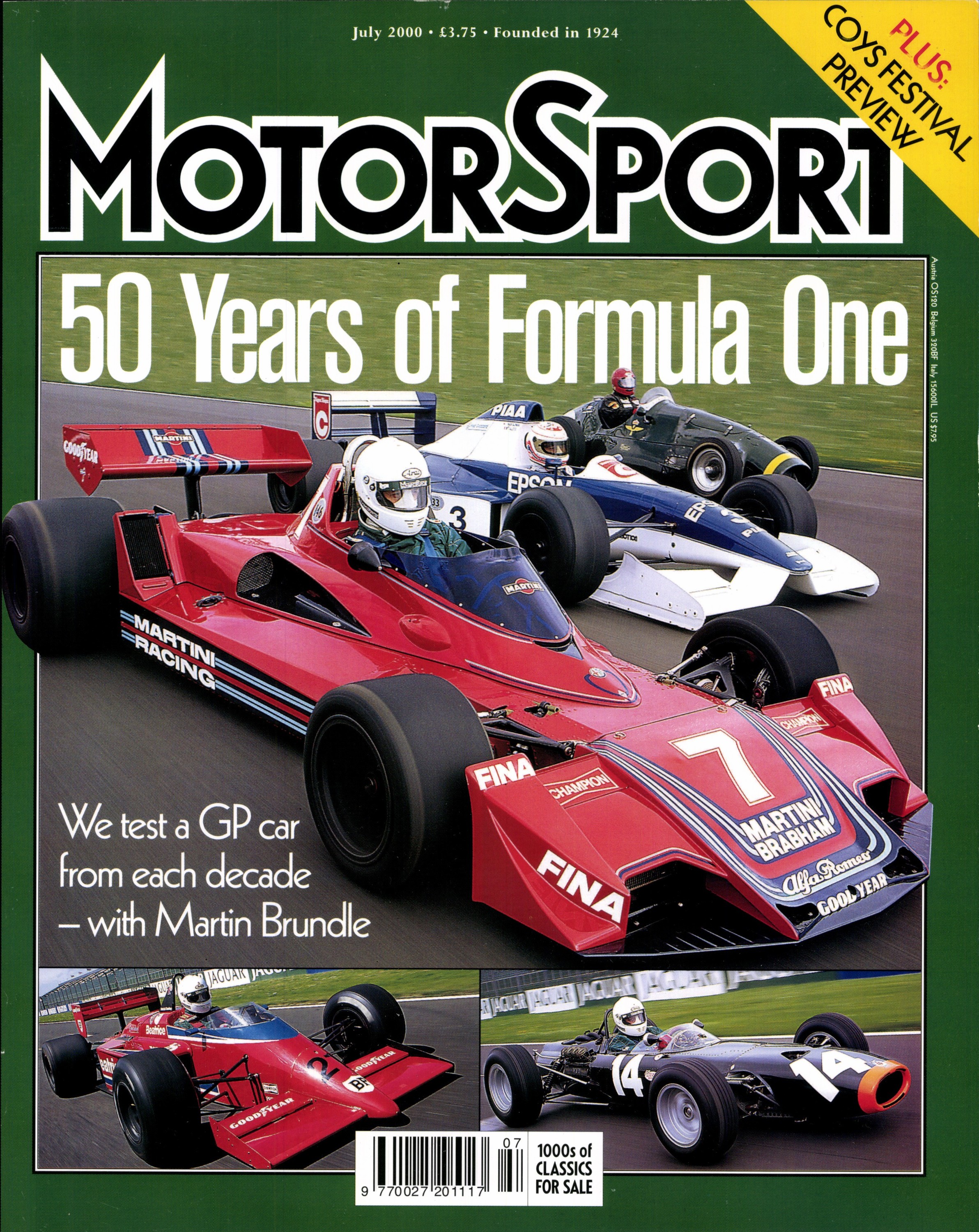 Brabham Alfa BT45 July 2000 - Motor Sport Magazine