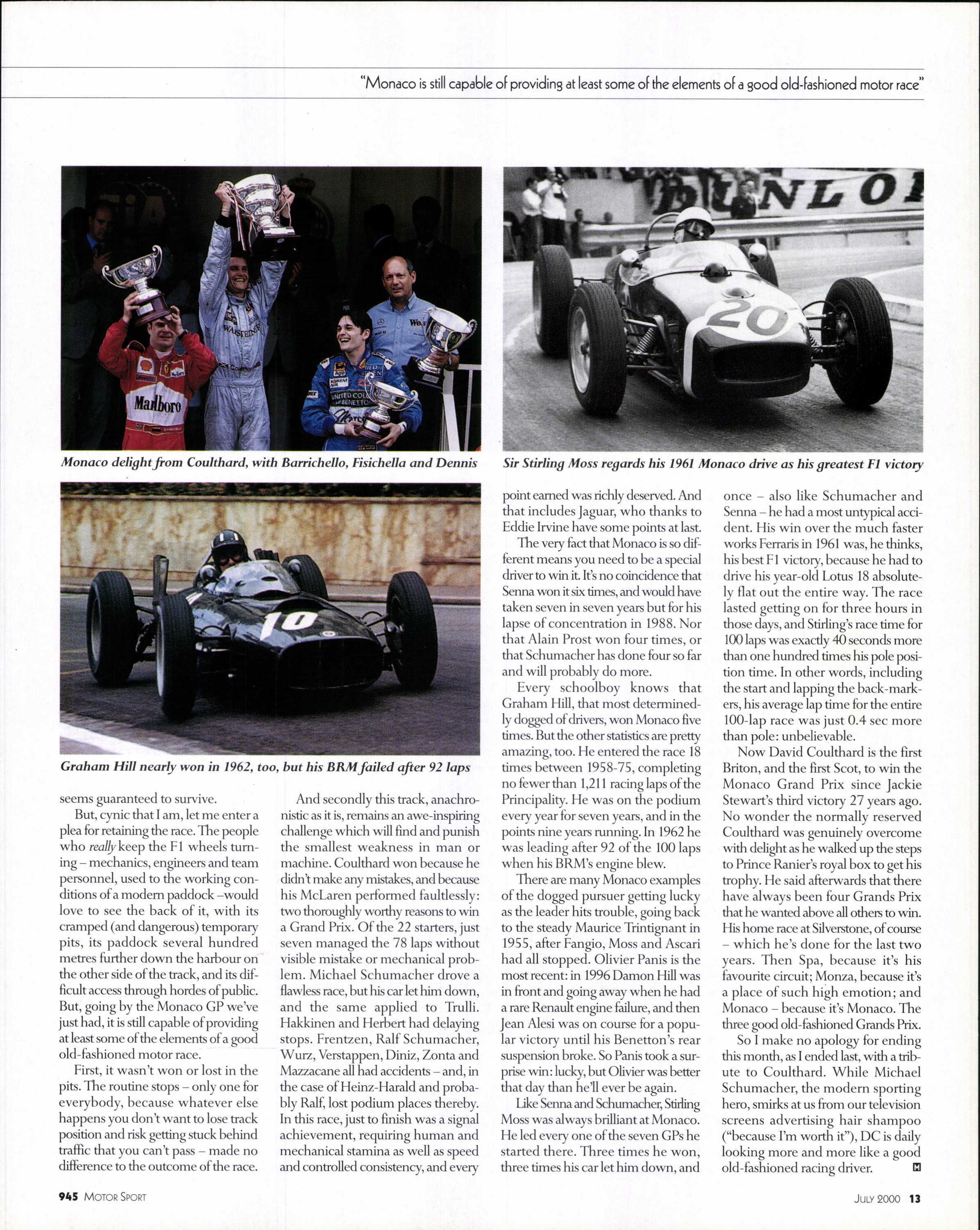 Castrol R July 2000 - Motor Sport Magazine