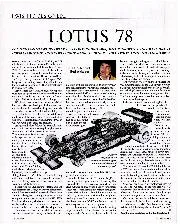 Ron Tauranac: 'I wish I'd designed... the Lotus 78' - Left