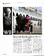 Boycott for Brighton Run? - Left
