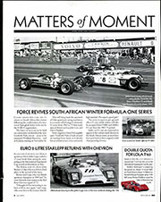 Matters of moment, July 2003 - Left