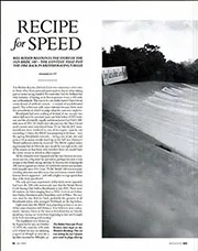Recipe for speed - Left