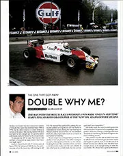 Andrea de Cesaris' chance to win the 1983 Belgian GP: The one that got away - Left
