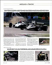 White sees the light before black clouds spread gloom - Left