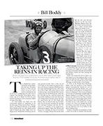 Taking up the reins in racing - Left