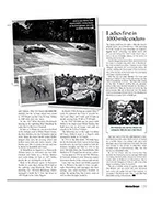 Ladies first in 1000-mile enduro - Left