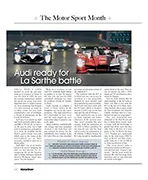 Audi ready for La Sarthe battle - Left