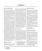 Letters, July 2010 - Left