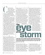 The eye of the storm - Left