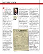 Matters of Moment, July 2014 - Left