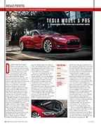 Tesla Model S P85 - Left