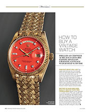 How to buy a vintage watch - Left