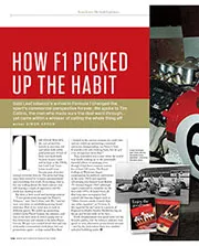 How F1 picked up the habit - Left