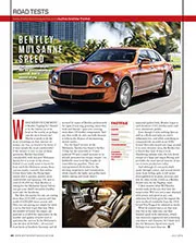Bentley Mulsanne Speed - Left