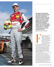 Jamie Green: 'I suspect I was never destined to be an F1 driver…' - Right