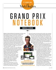 Grand Prix notebook - Left