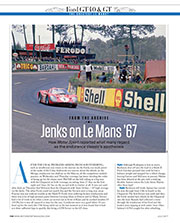 Jenks on Le Mans '67 - Left
