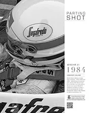 Finish line with Howden Ganley - Left