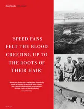 ‘Speed fans felt the blood creeping up to the roots of their hair’ - Left