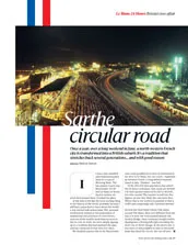 Sarthe circular road - Left