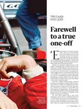 Niki Lauda: Farewell to a true one-off - Right