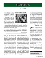 Letters, July 2019 - Left