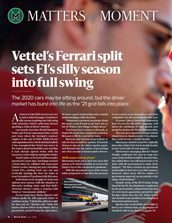 Vettel’s Ferrari split sets F1’s silly season into full swing - Left