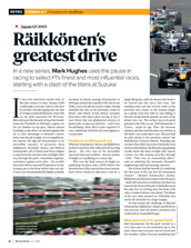 Kimi Räikkönen’s greatest drive: 2005 Japanese GP - Left