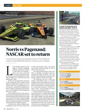 Norris vs Pagenaud; NASCAR set to return - Left