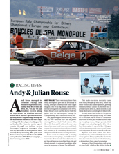 Racing Lives: Andy & Julian Rouse - Left